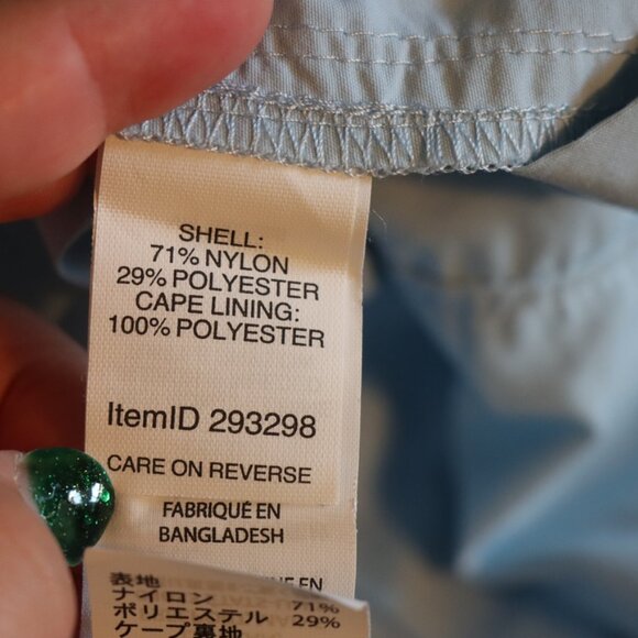 LL Bean Women’s Tropicwear Light Blue Long Sleeve Shirt Small Regular - Picture 9 of 9